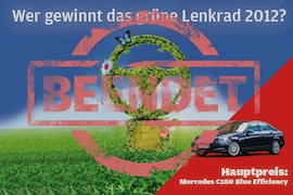Das grüne Lenkrad