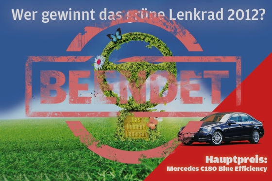 Das grüne Lenkrad