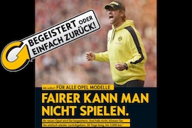 Opel-Werbung mit Jürgen Klopp