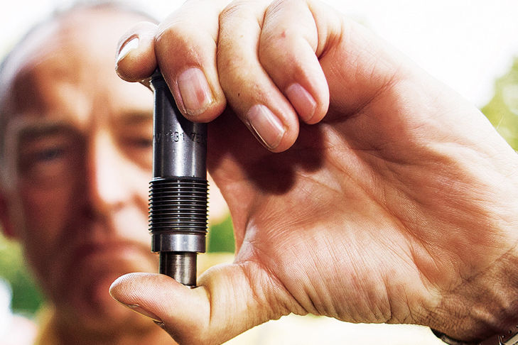 Defekter Kettenspanner