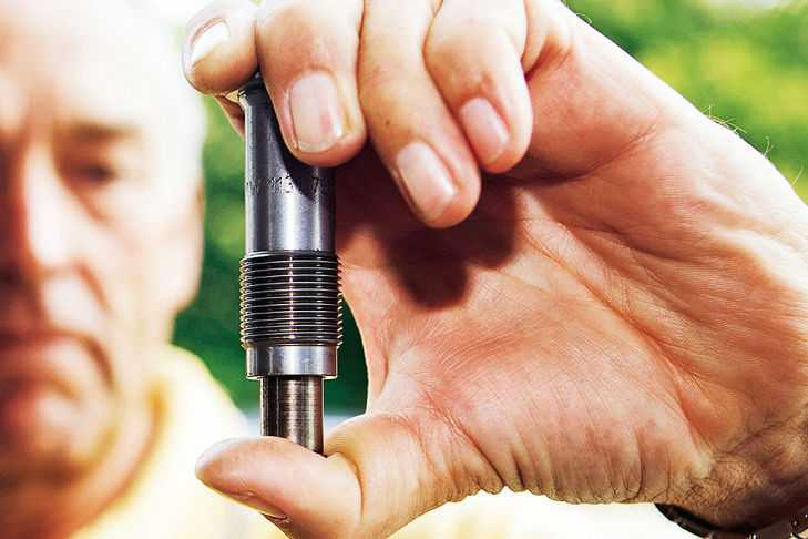 Defekter Kettenspanner