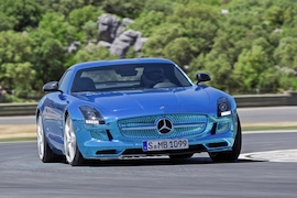 Mercedes SLS AMG Coupé Electric Drive: Paris 2012