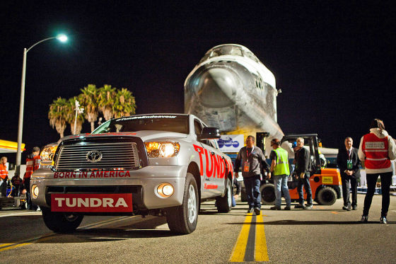 Toyota Tundra Endeavour-Aktion