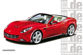 Ferrari California II Illustration