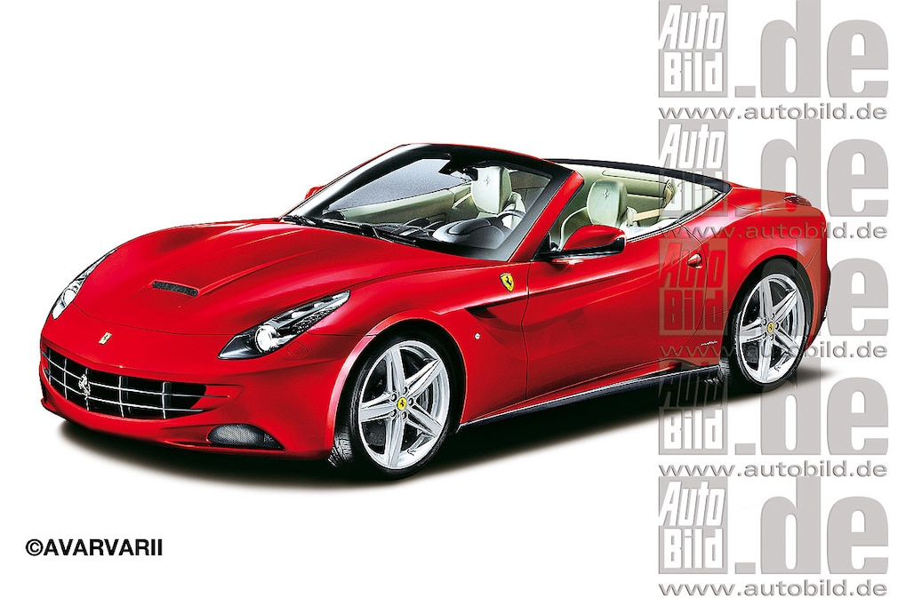 Ferrari California II Illustration