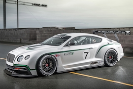 Bentley Continental GT3 concept racer: Paris 2012