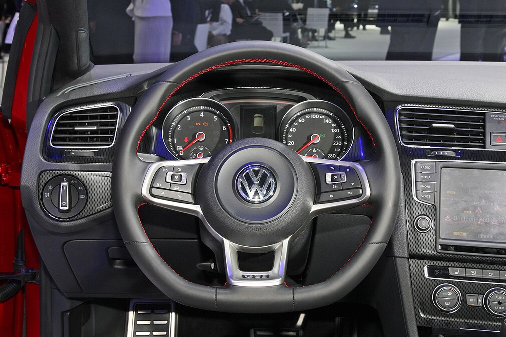 VW Golf VII GTI Sitzprobe