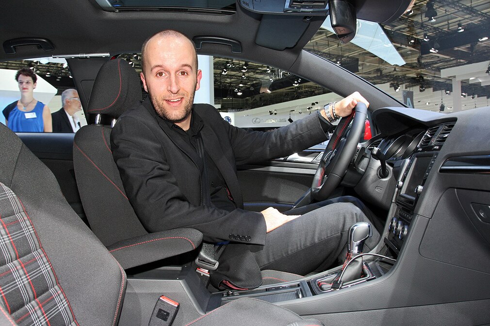 VW Golf VII GTI Sitzprobe
