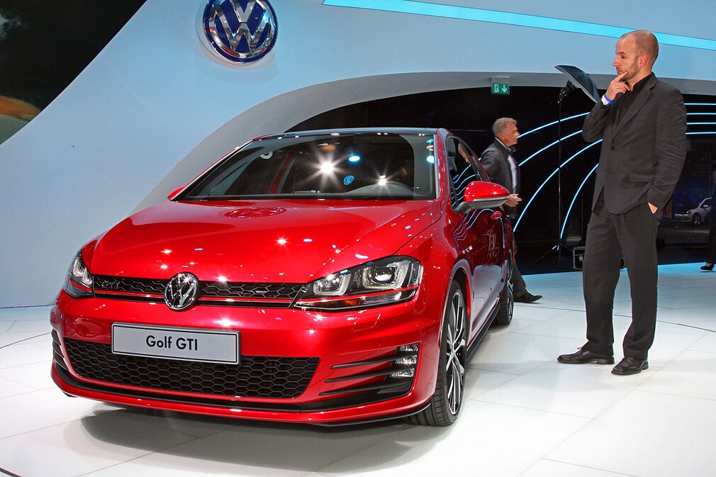 VW Golf VII GTI Sitzprobe