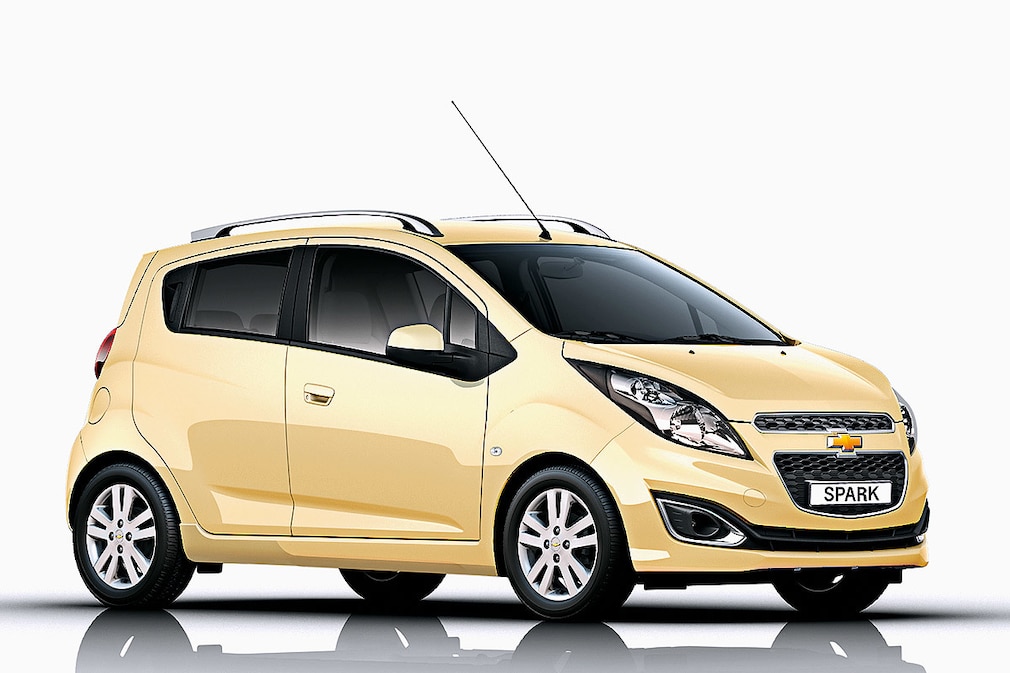 Chevrolet Spark Facelift: Paris 2012