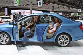 Skoda Rapid: Sitzprobe