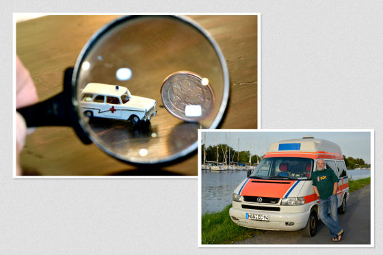 Rettungswagen im Kleinformat