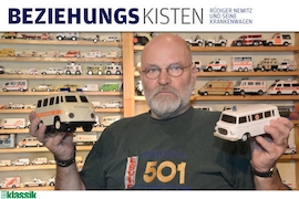 Rüdiger Nemitz besitzt 1175 Rettungswagen im Kleinformat