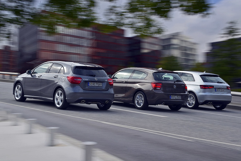 Audi A3 BMW 1er Mercedes A-Klasse
