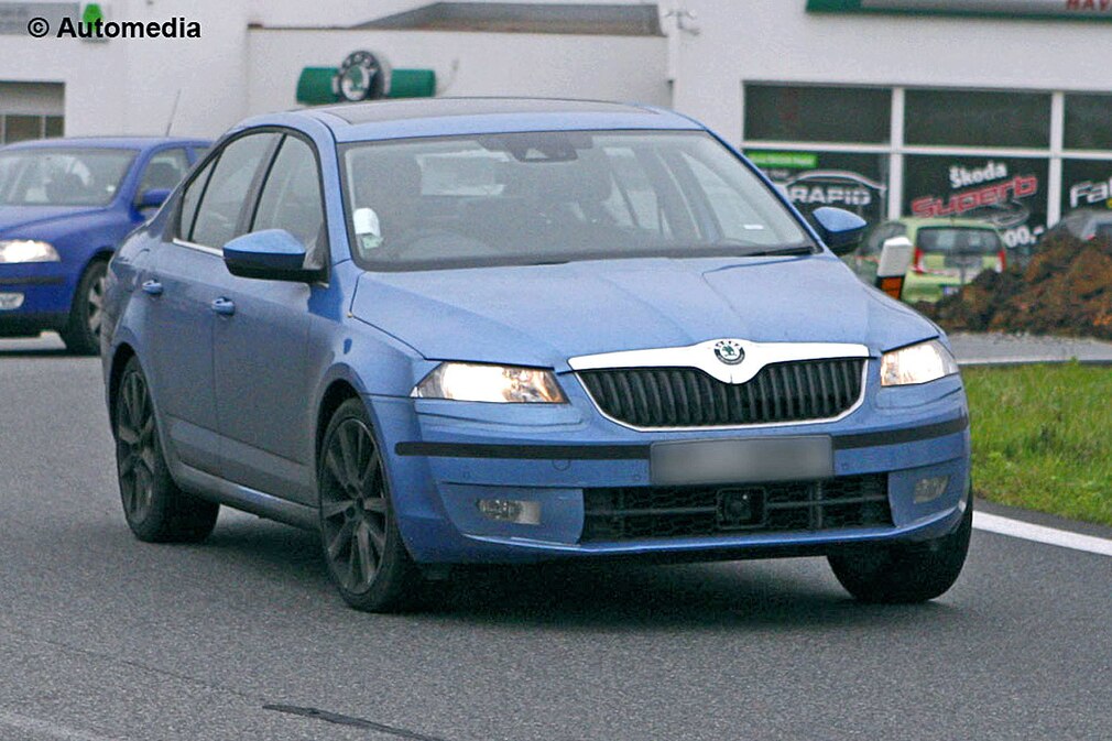 Erlkönig Skoda Octavia III