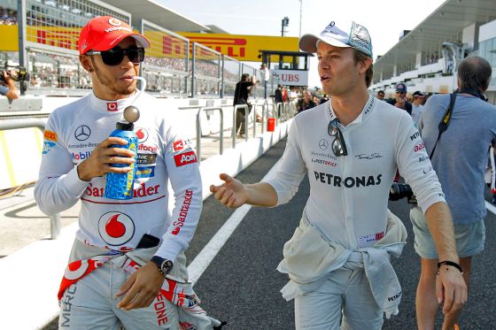 Lewis Hamilton Nico Rosberg