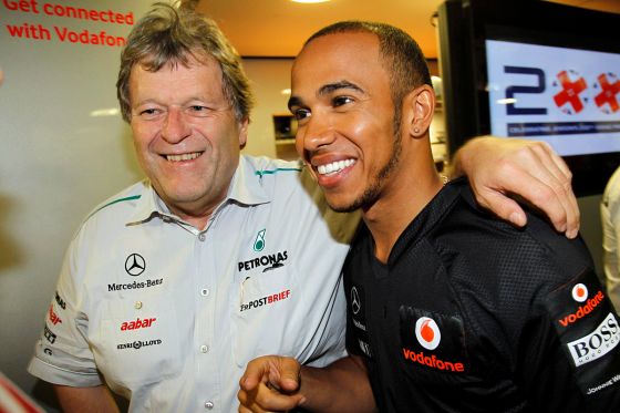 Norbert Haug Lewis Hamilton
