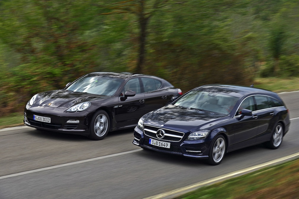 Porsche Panamera Diesel 3.0L Mercedes CLS Shooting Brake