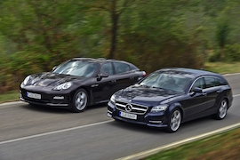 Porsche Panamera Diesel 3.0L Mercedes CLS Shooting Brake