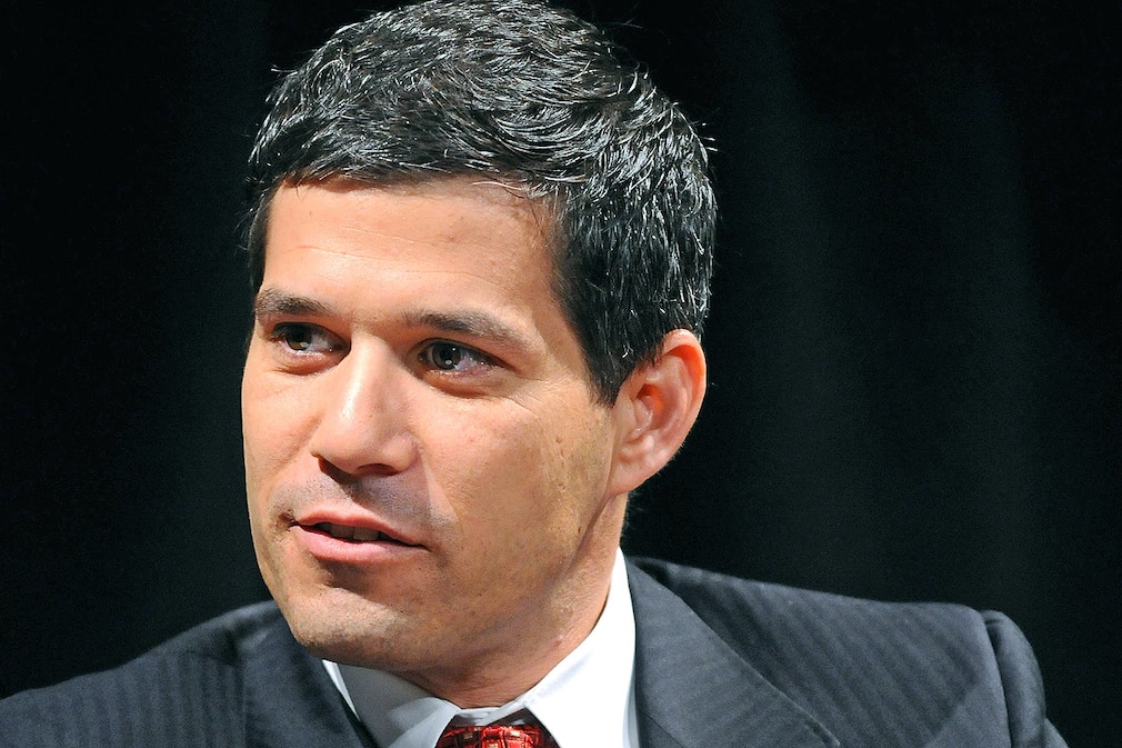 Shai Agassi seen here as chief executive officer of Better Place the Israeli-based electric car company