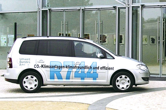 VW Touran des Bundesumweltamtes (2009) 