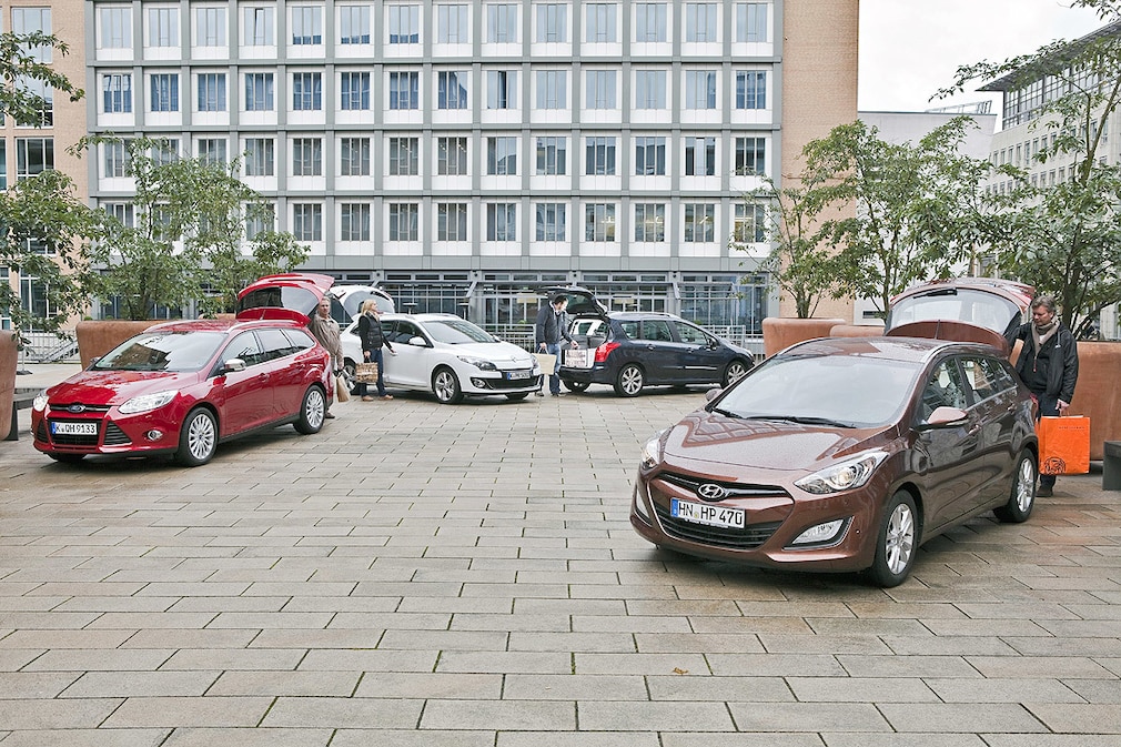 Ford Focus Hyundai i30 Peugeot 308 Renault Mégane