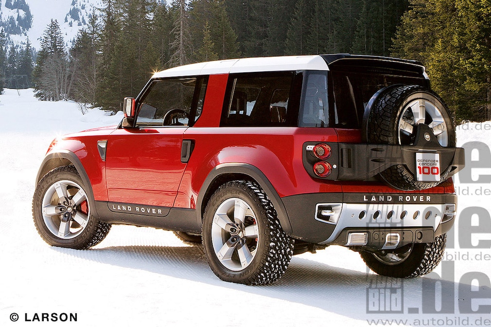 Land Rover Defender Illustration