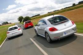 VW Scirocco 2.0 TSI DSG VW Golf GTI DSG VW Beetle 2.0 TSI DSG