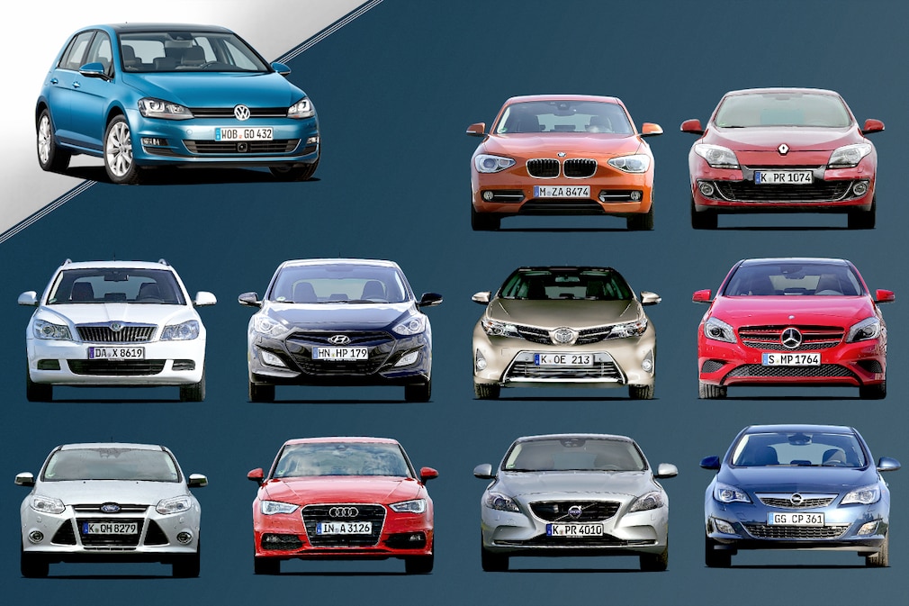 VW Golf und seine Konkurrenten