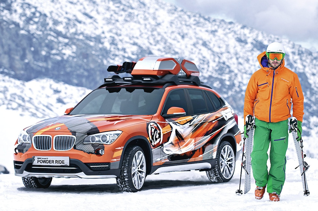 BMW Concept K2 Powder Ride