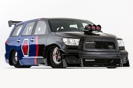 Toyota Sequoia Dragster SEMA 2012