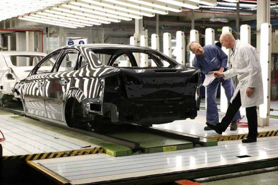 Ford Mondeo-Produktion im Werk Genk