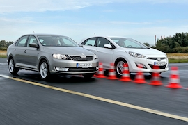 Hyundai i30 Skoda Rapid