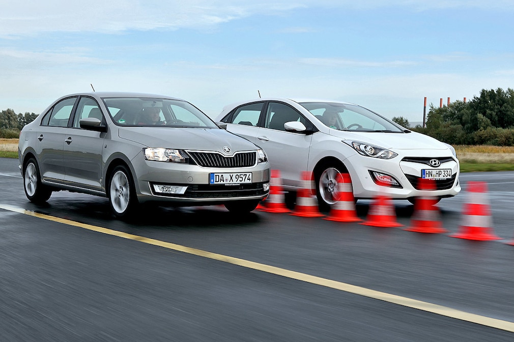 Hyundai i30 Skoda Rapid