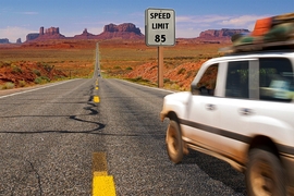 Speed Limit USA Highway
