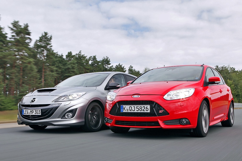 Mazda3 MPS    Ford Focus ST