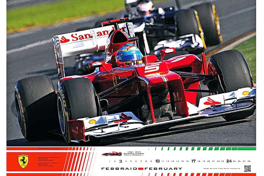 Februar 2013 Ferrari Motorsport-Kalender