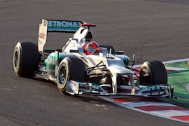 Schumi bekommt Silberpfeil