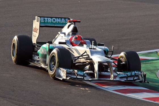 Schumi bekommt Silberpfeil