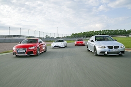 Corvette GS TT RS plus Porsche 911 Carrera S BMW M3 Coupé