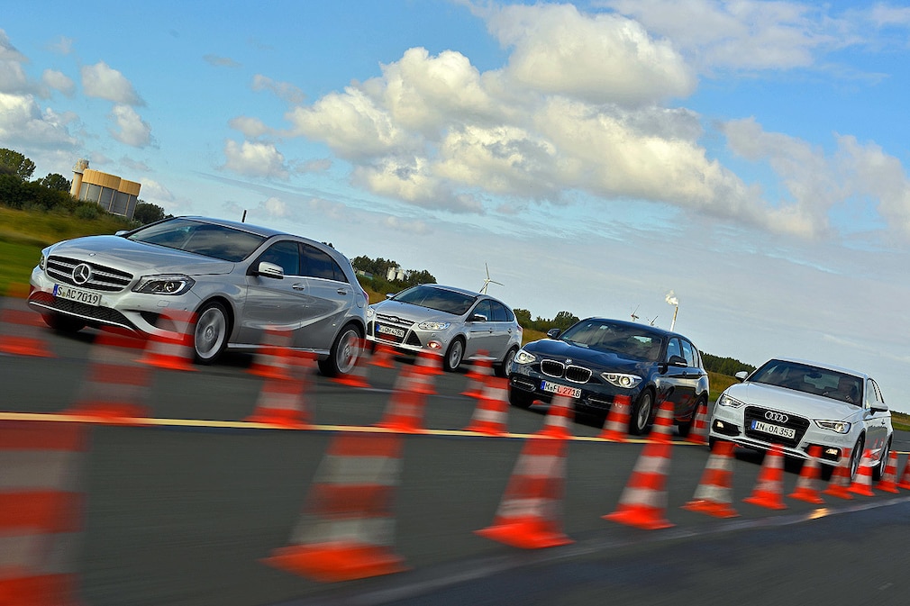 Audi A3 BMW 1er Ford Focus Mercedes A-Klasse