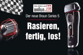 ANZEIGE: Der neue Braun Series 5 Rasierer