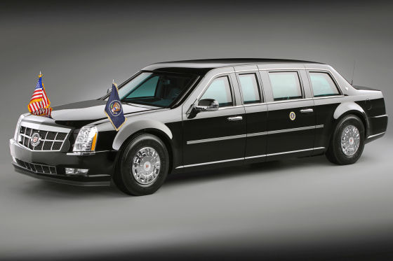 Cadillac stellt die neue Präsidenten-Limousine für Barack Obama vor.