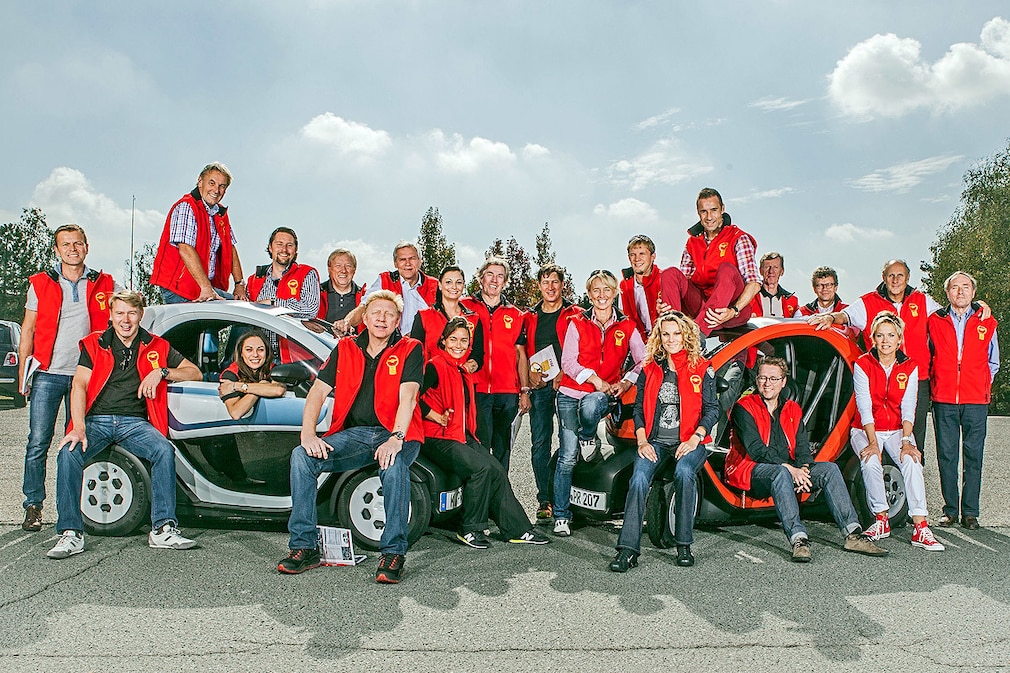 Goldenes Lenkrad 2012: die Promi-Tester
