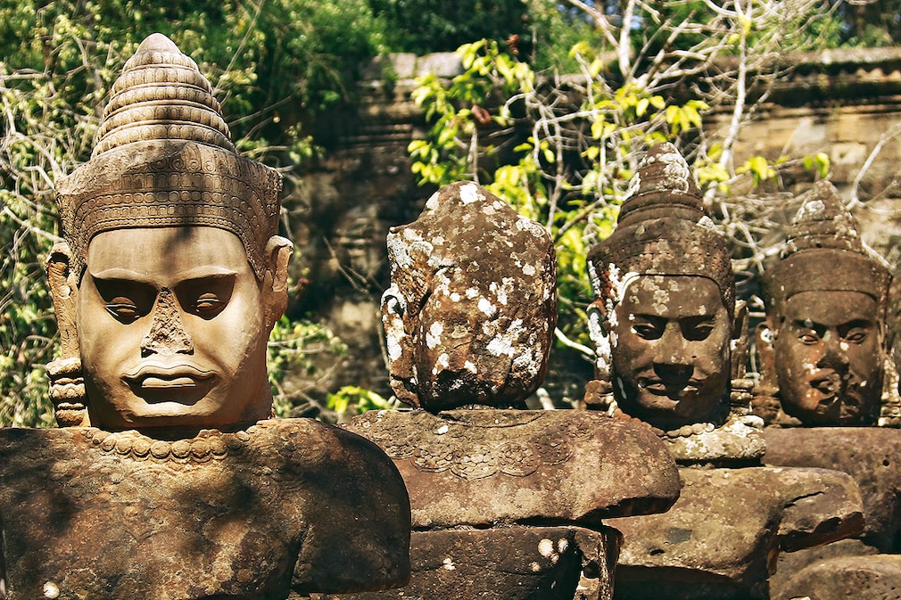 Die spektakulären Tempelanlagen von Angkor
