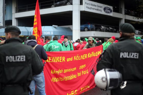 Randale bei Ford
