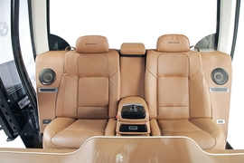 Seilbahngondel mit BMW-Interieur