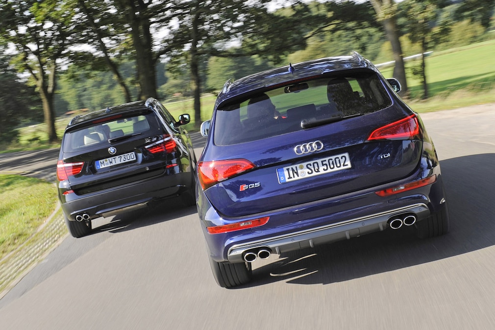 BMW X3 xDrive 35d Audi SQ5 TDI Quattro