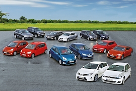 Toyota vs. VW: Test