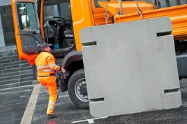 Betonplombe im Test